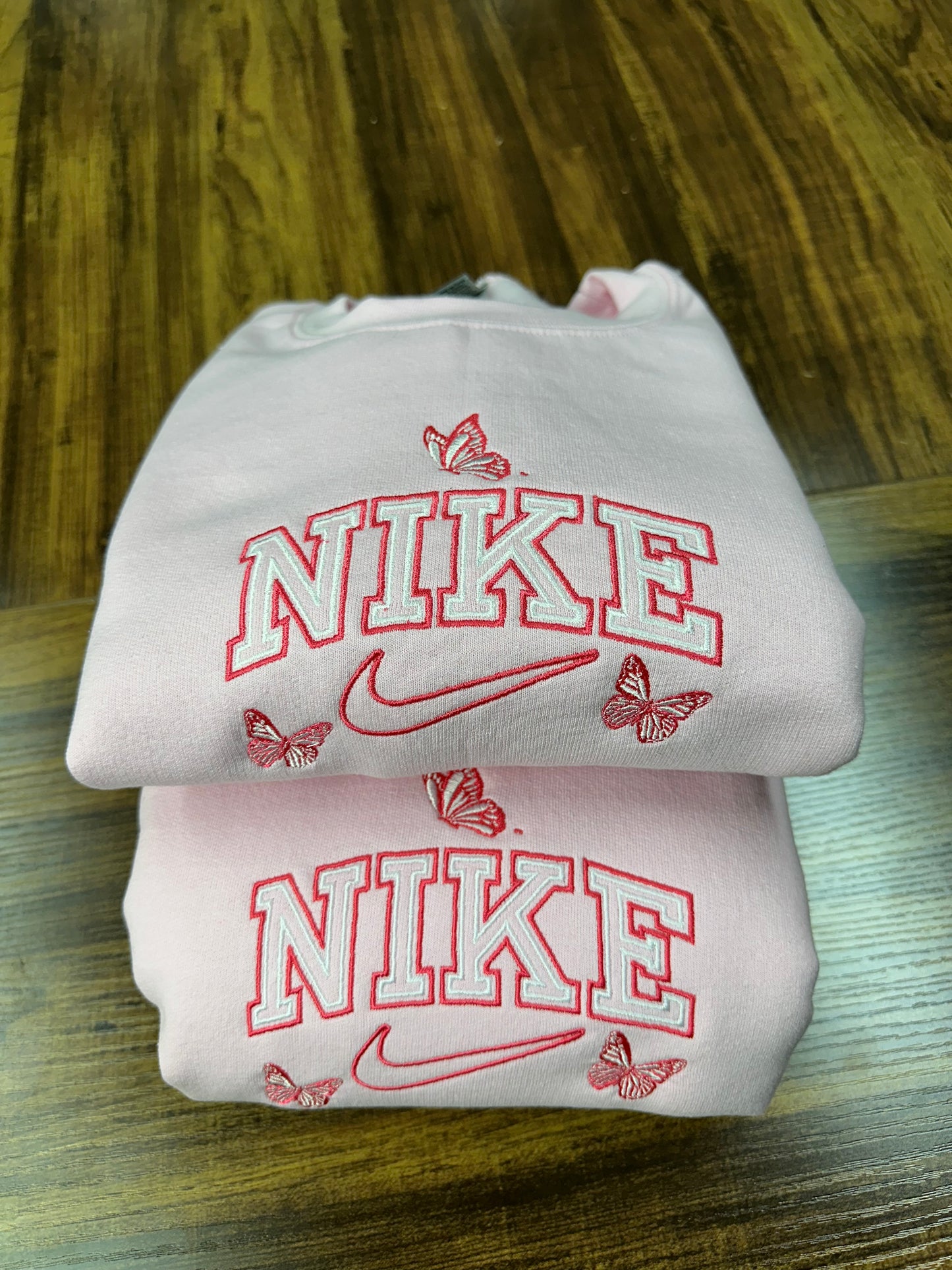 Butterfly Embroidered Sweatshirt