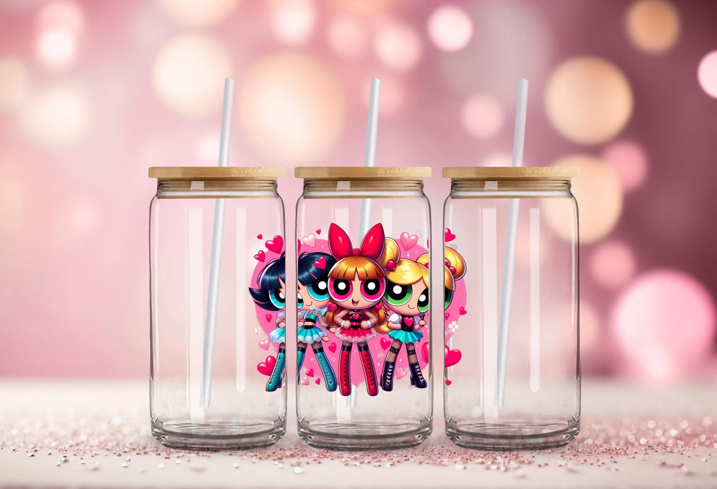 #29 Powerpuff Girls UV DTF Decal