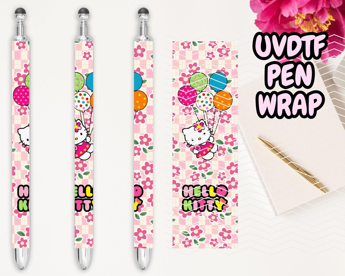 A36 Hk Balloons UVDTF Pen Wrap