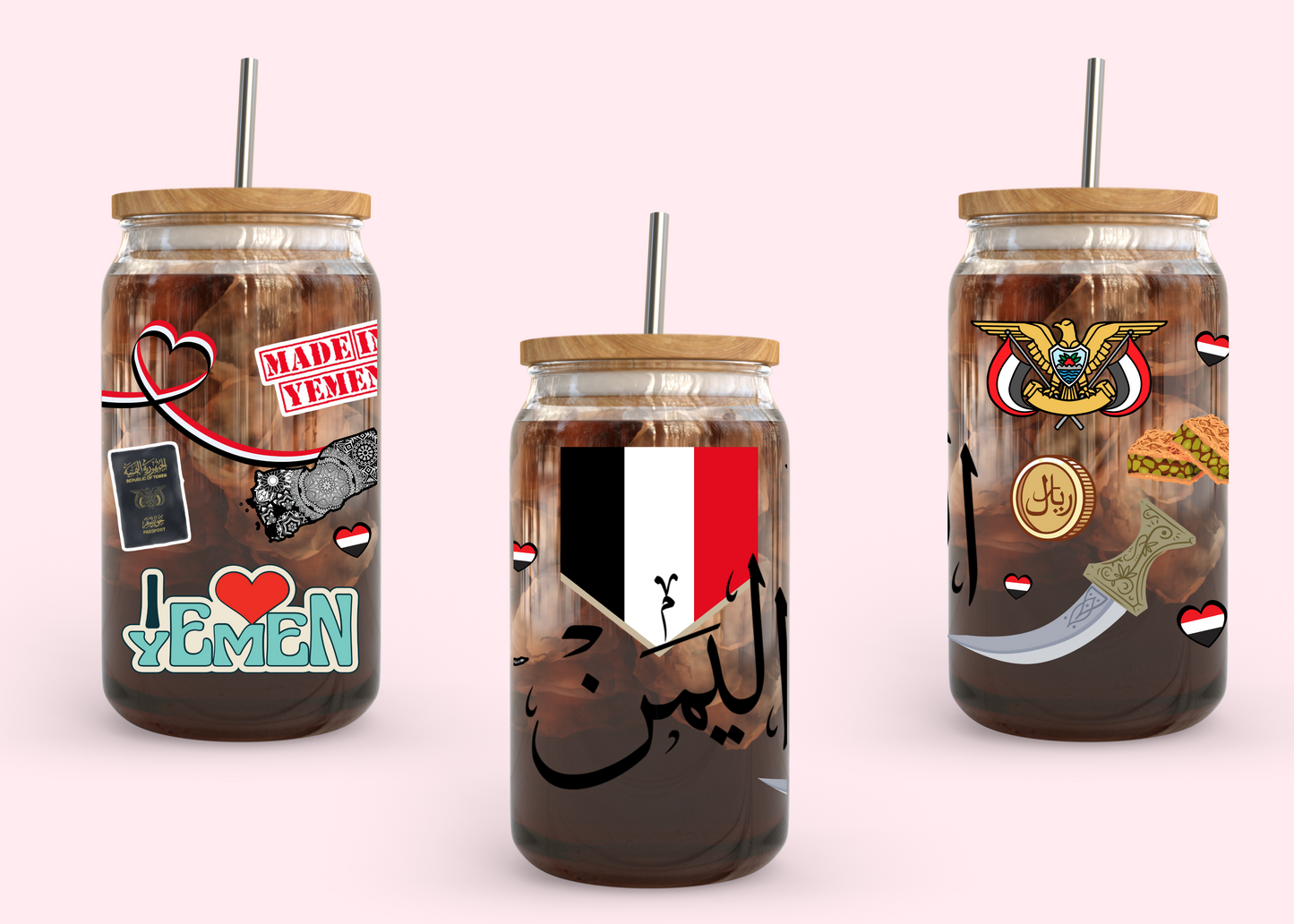 #971 Yemen 16oz UVDTF Wrap