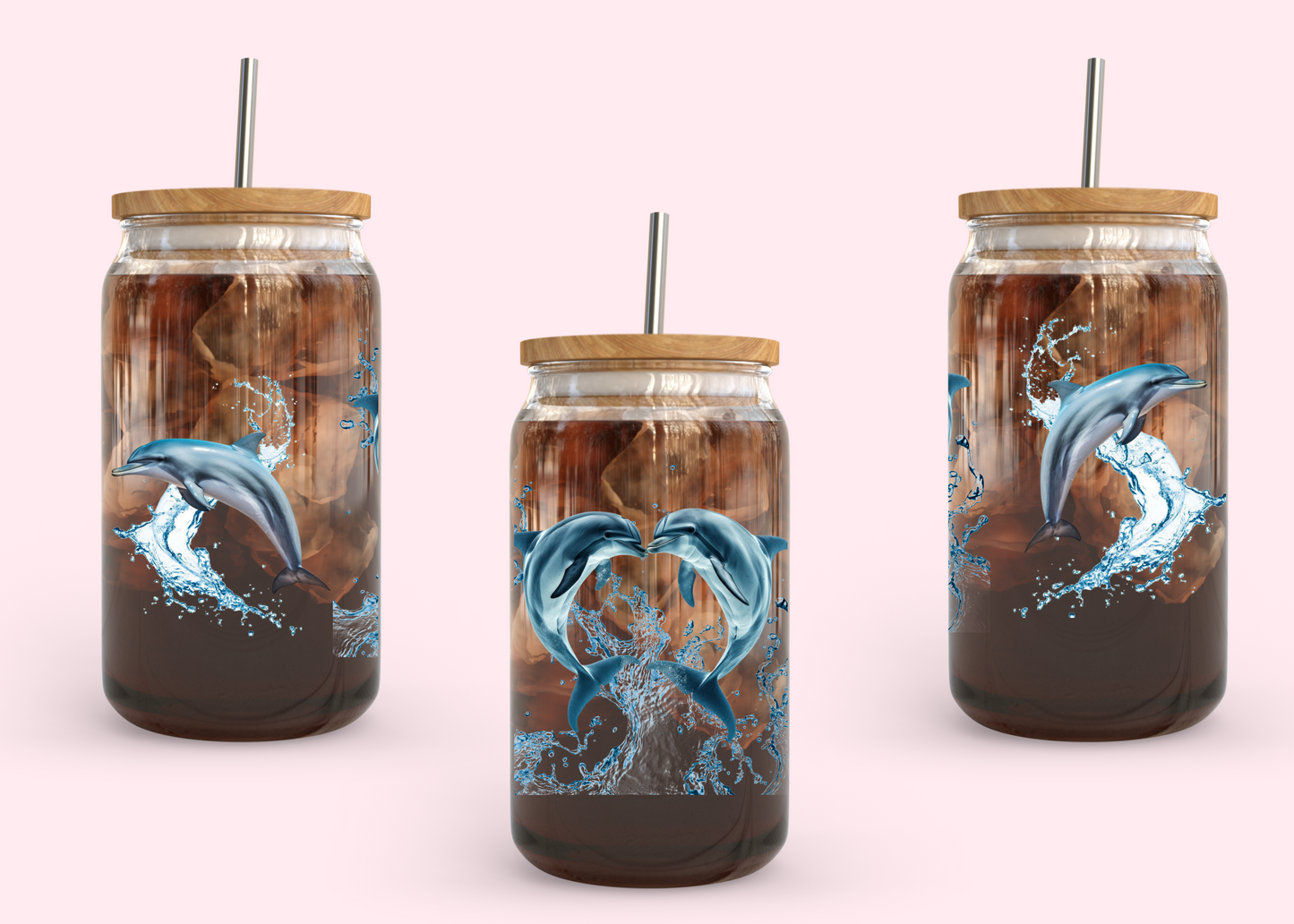 #990 Dolphin 16oz UVDTF Wrap