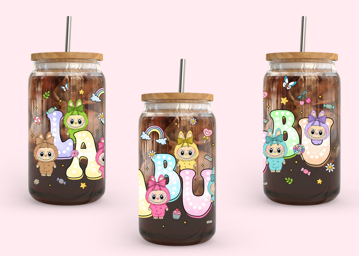 #1085 Labubu Babies 16oz UVDTF Wrap