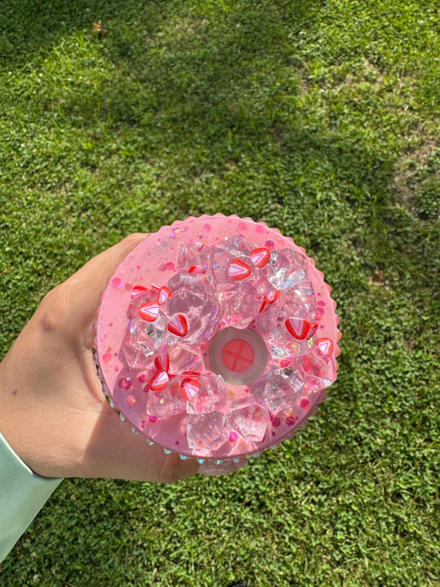 Hello Kitty LV Snow Globe 16oz Tumbler #414