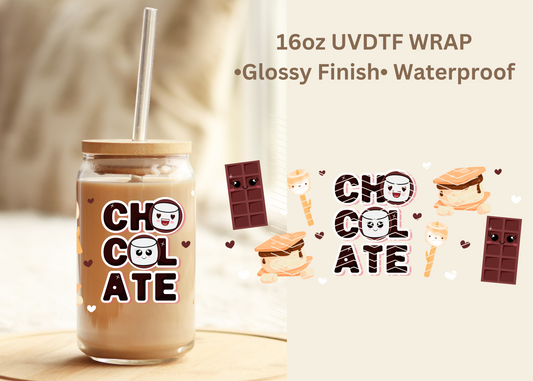 #555 Smores 16oz UVDTF Wrap