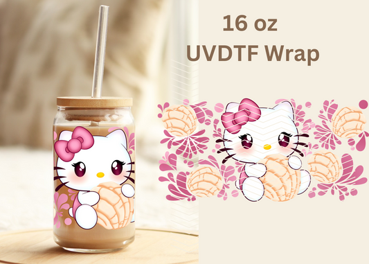 #497 Hello Kitty Concha UVDTF 16 oz Wrap