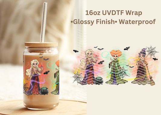 #637 Witches 16oz UVDTF Wrap