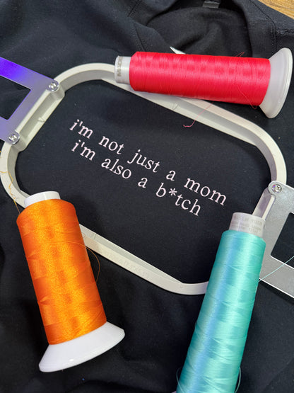 Custom Phrase Embroidered Crewneck