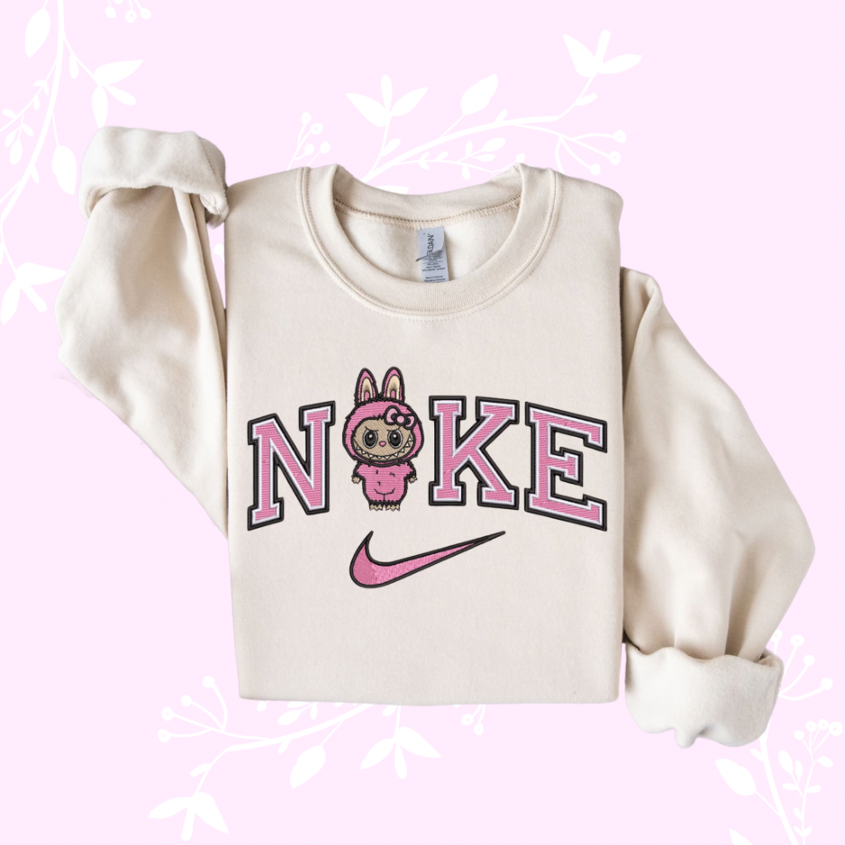 Labubu Embroidered Sweatshirt