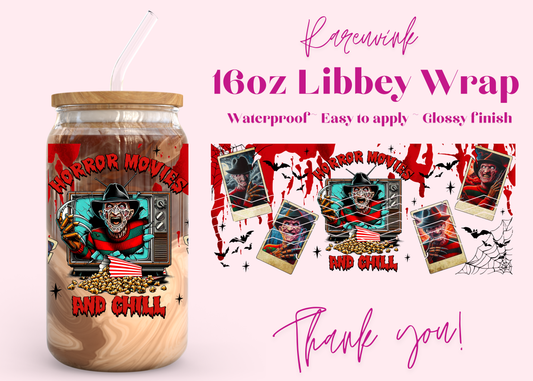 #1178 Horror and Chill 16oz UVDTF Wrap
