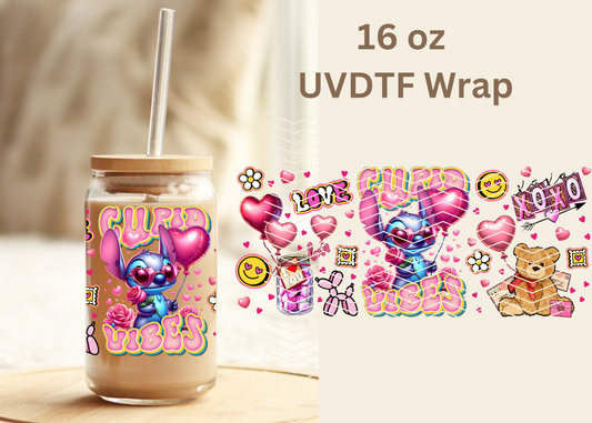 #427 Cupid Vibes Stitch UVDTF 16 oz Wrap