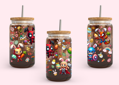 #1022 Easter Avengers 16oz UVDTF Wrap