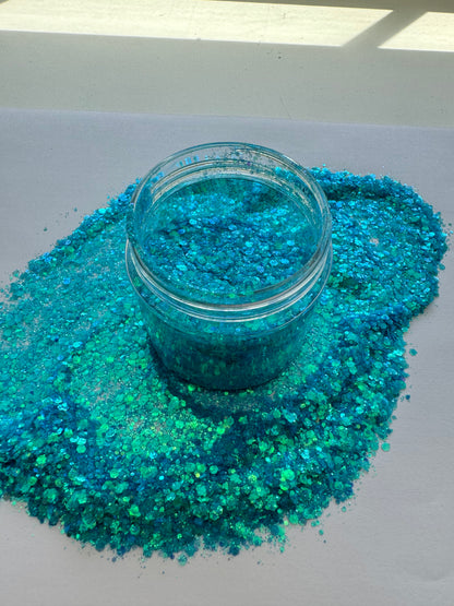 Cancun Glitter 2oz Jar