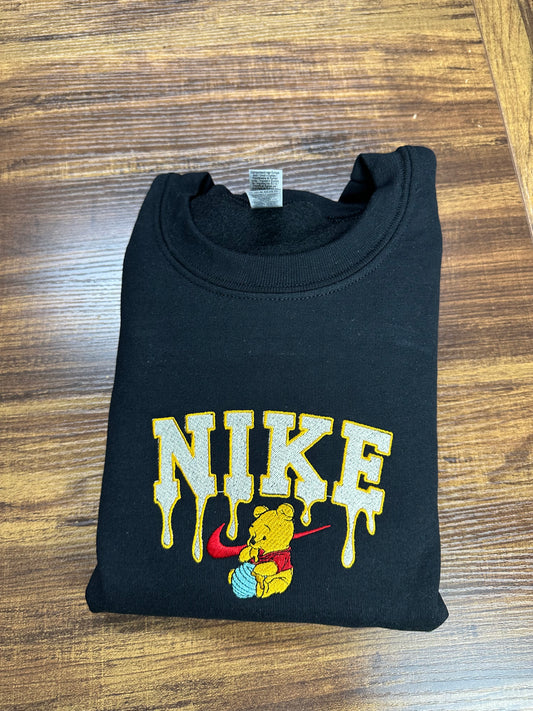 Nike Pooh Drip Embroidered Sweatshirt