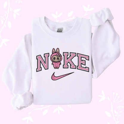 Labubu Embroidered Sweatshirt