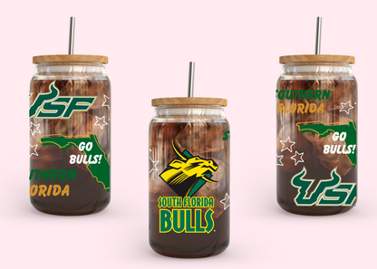 #973 USF Bulls 16oz UVDTF Wrap