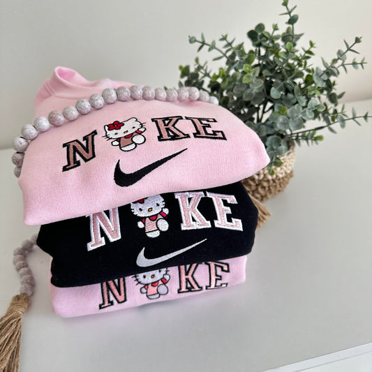 Hello Kitty Embroidered NKE Sweatshirt