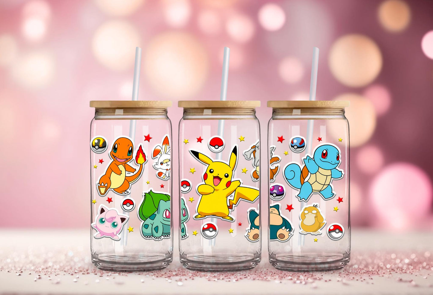 #20 Pokemon UV DTF Wrap 16 oz