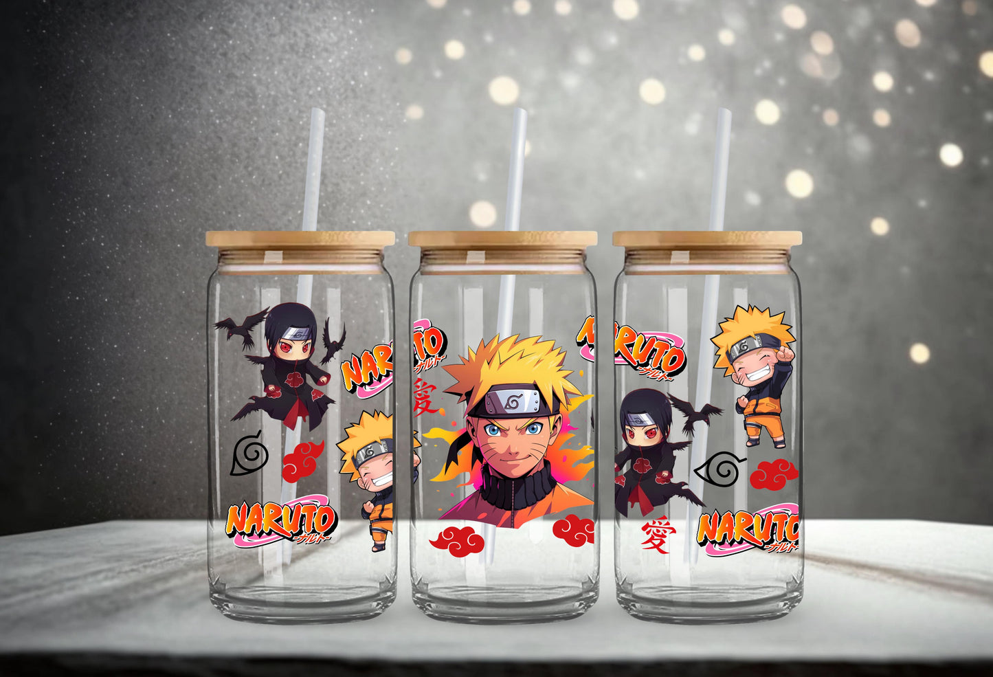 #198 Naruto UV DTF 16 oz Wrap