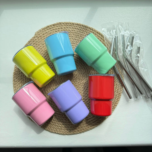 Colorful 3 oz Tumbler Design Shot Cups