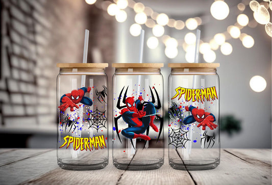 #181 Spiderman Exclusive UV DTF 16 oz Wrap