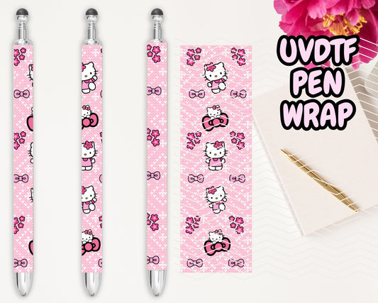 A37 Hk Bows UVDTF Pen Wrap