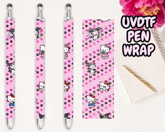 A34 Hk Kuromi Camera UVDTF Pen Wrap