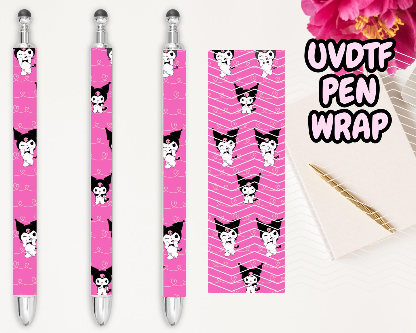 A30 Kuromi UVDTF Pen Wrap