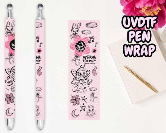 A9 Karol G UVDTF Pen Wrap