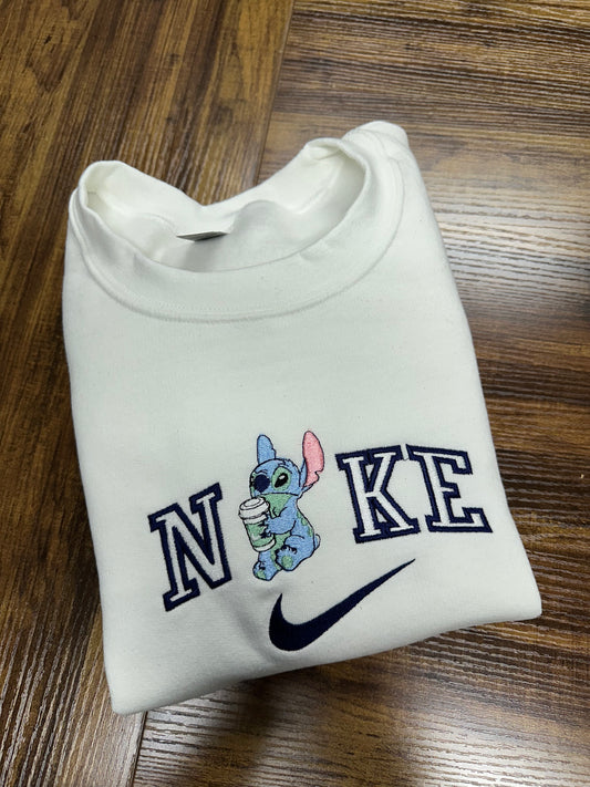 Stitch Nike Embroidered Sweatshirt