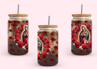 #1086 Virgen De Guadalupe 16oz UVDTF Wrap