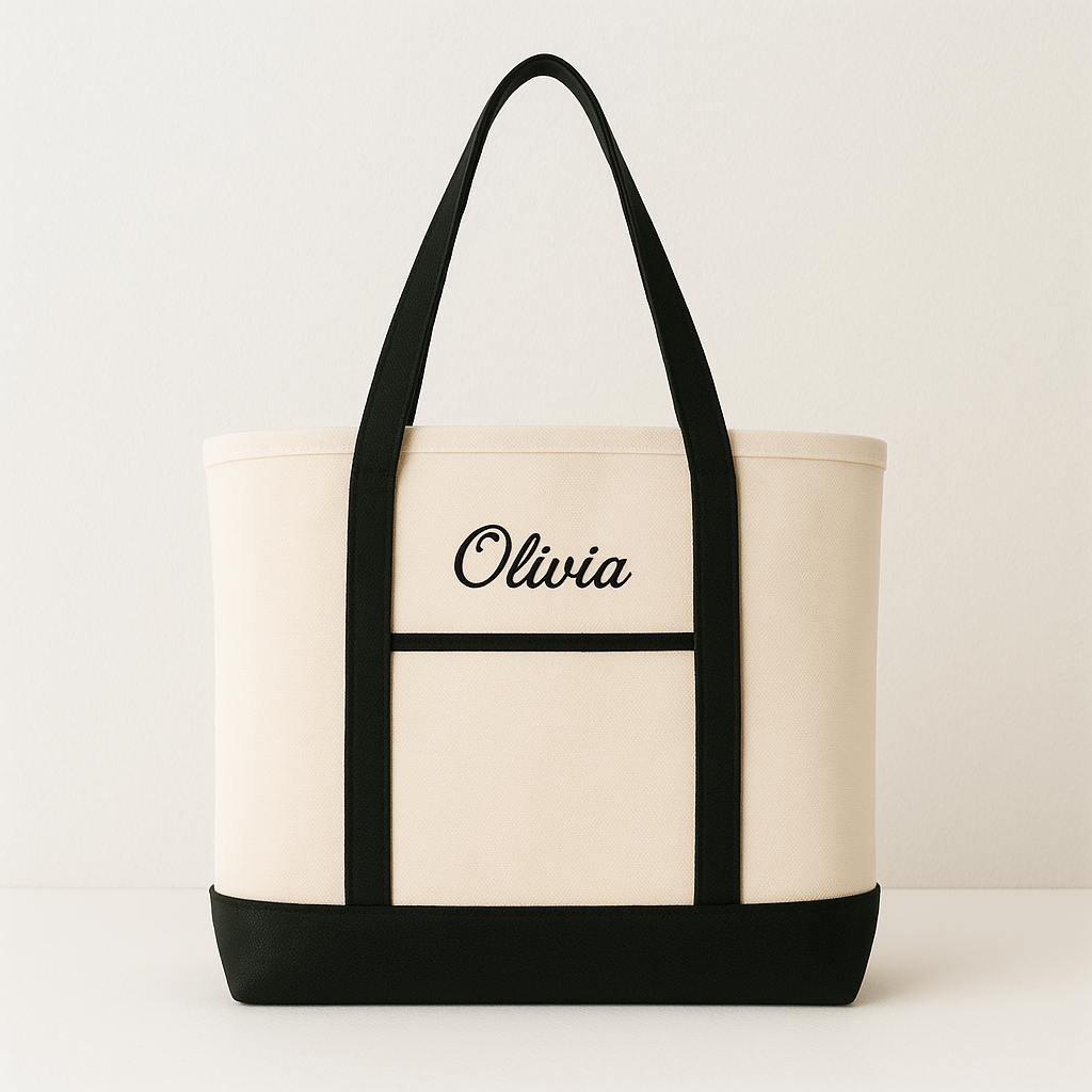 Custom Embroidered Tote bag