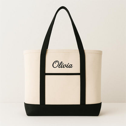 Custom Embroidered Tote bag