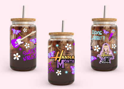 #1078 Hannah Montana 16oz UVDTF Wrap