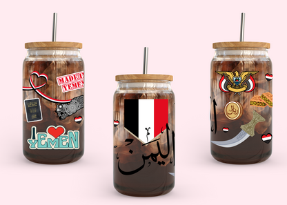 #971 Yemen 16oz UVDTF Wrap