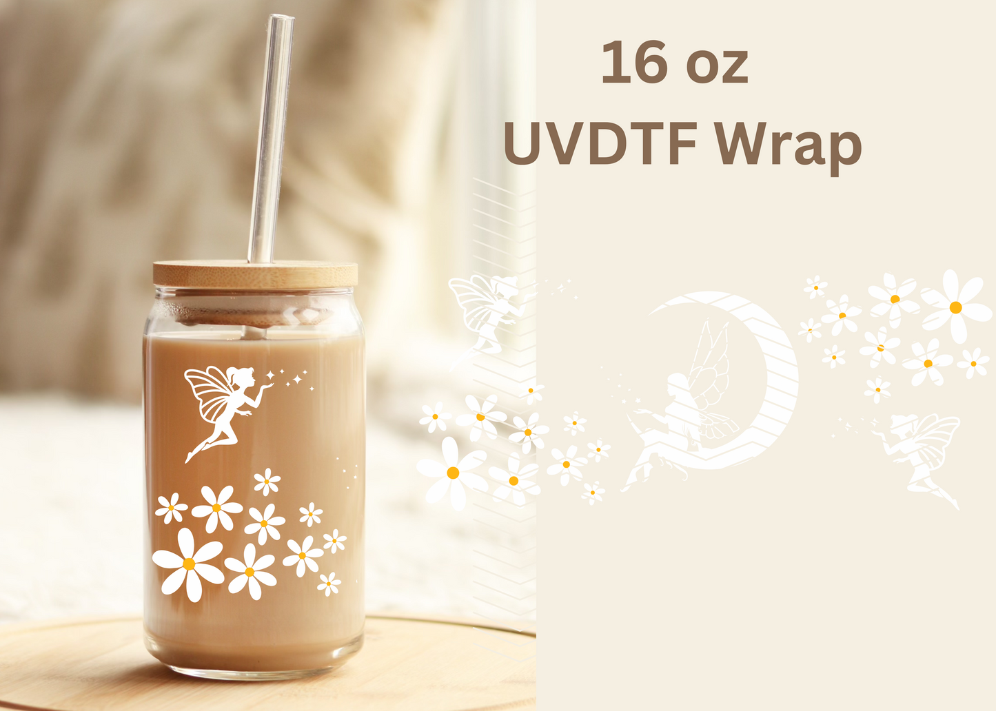 #470 Fairy Exclusive UVDTF 16 oz Wrap