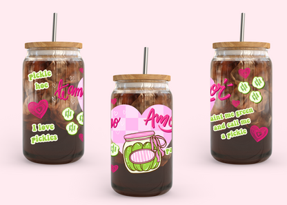 #1064 Pickle Lover 16oz UVDTF Wrap