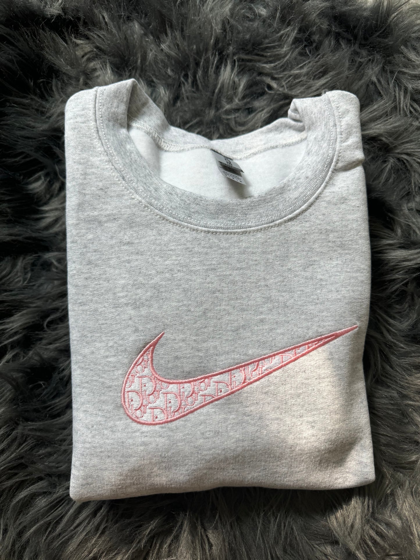 Dior Swoosh Embroidered Sweatshirt