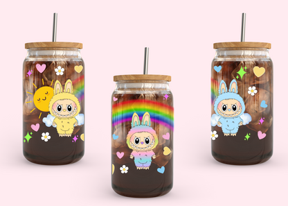 #1027 Labubu Rainbow 16oz UVDTF Wrap
