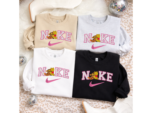 NKE Winnie Tigger Embroidered Sweatshirt