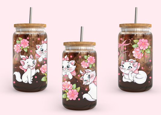 #1056 Marie Cat 16oz UVDTF Wrap