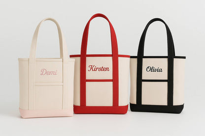 Custom Embroidered Tote bag