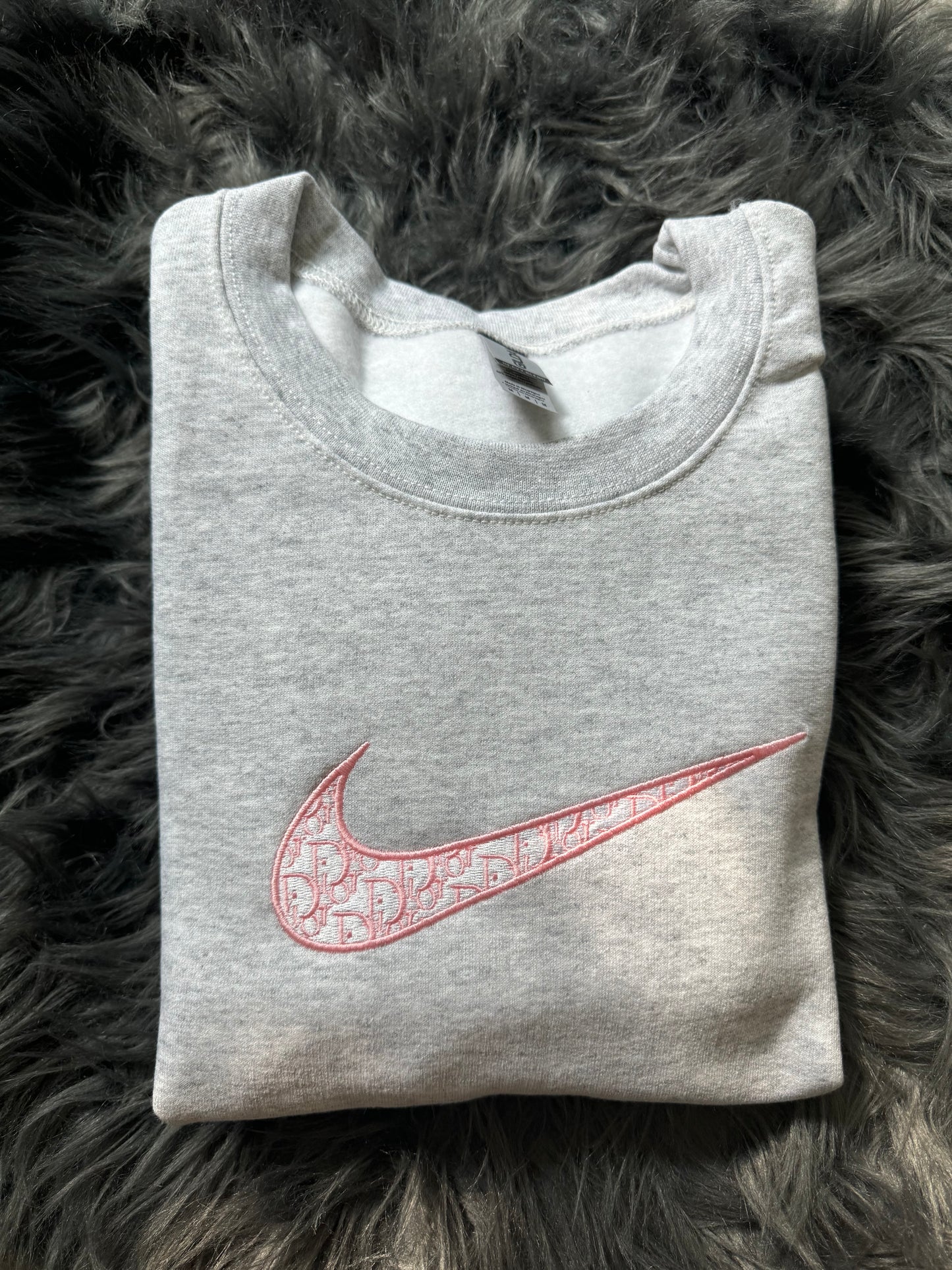 Dior Swoosh Embroidered Sweatshirt