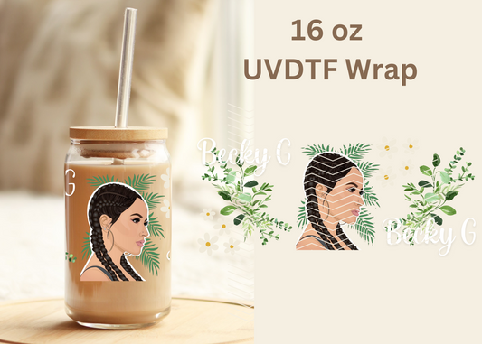 #399 Becky G UVDTF 16 oz Wrap