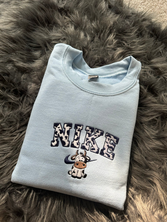 Nike Cow Embroidered Sweatshirt