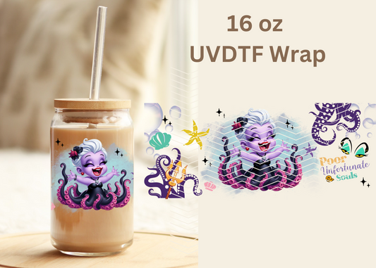 #403 Ursula UVDTF 16 oz Wrap