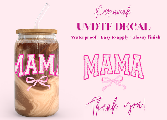 #1112 Mama Coquette UVDTF Decal