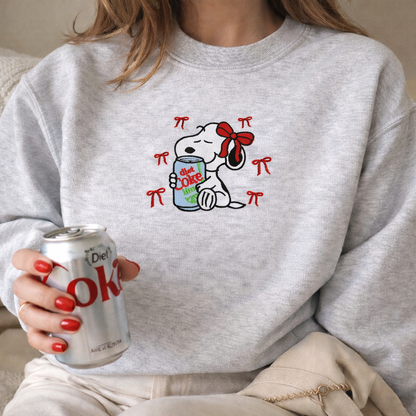 Diet Coke SWS~ Embroidered Crewneck