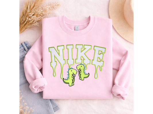 Dinosaurs Embroidered Sweatshirt