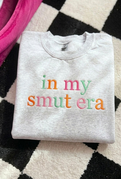 in my smut era Embroidered Sweatshirt