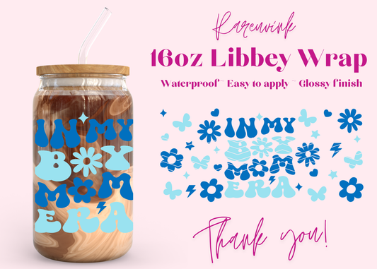 #1180 Boy Mom Era 16oz UVDTF Wrap